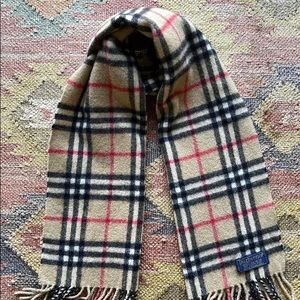 ✨Burberry Cashmere Nova-Check Scarf 🧣